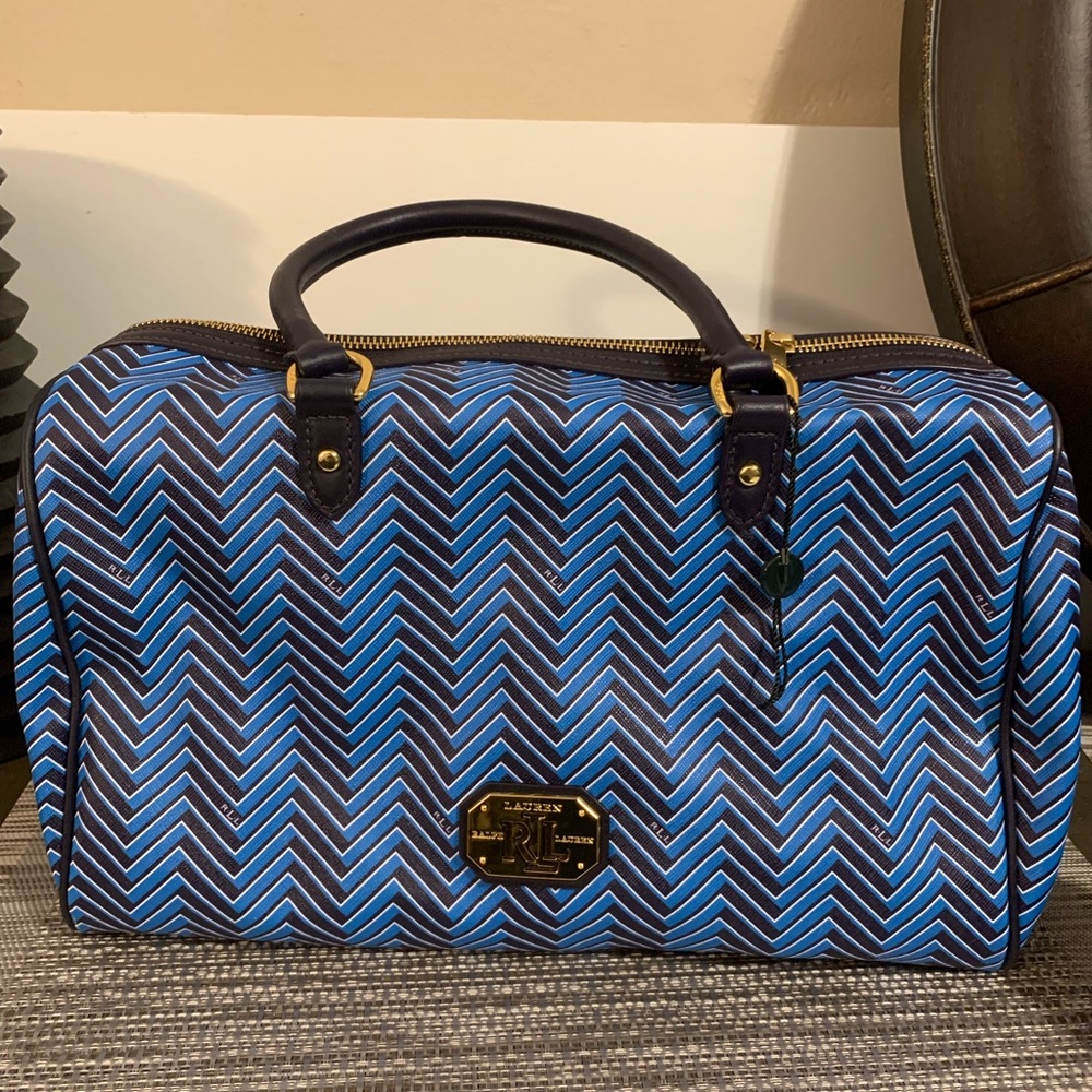 **NWT** Ralph Lauren Boston Style Bag
